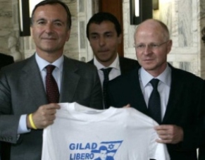 Italy urges release of Gilad Shalit