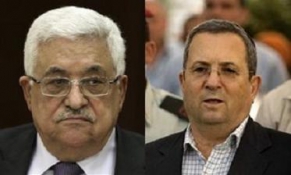 Barak meets Abbas in Amman on eve of peace talks in US