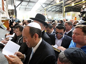 EAJC Leaders Visit Uman Before Rosh-ha-Shana