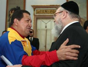 Venezuela&#039;s leader Hugo Chavez meets with the country’s Jewish community