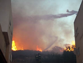 World&#039;s biggest fire-fighting plane joins fight to contain Carmel blaze