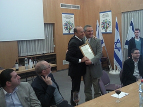 EAJC Delegation Visits Central Keren Hayesod Office