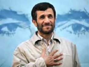 Ahmadinejad calls for Mideast without Israel and US