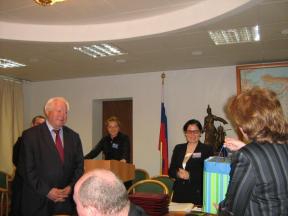 EAJC Secretary General Presented With Russian Federation State Duma Certificate of Gratitude