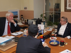 EAJC Secretary General Met With Rabbi Andrew Baker