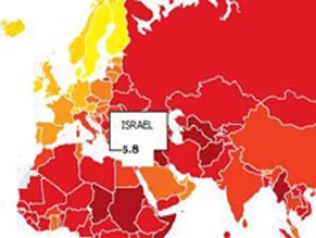 Израиль занял 36 место в мире в рейтинге коррупции