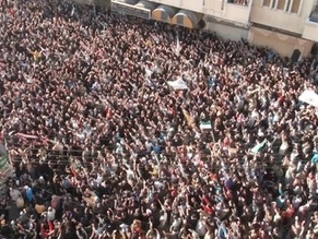 Hundreds of thousands rally in Syria as 32 reported killed