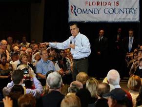 In Florida speech, Mitt Romney criticizes President Obama on Israel