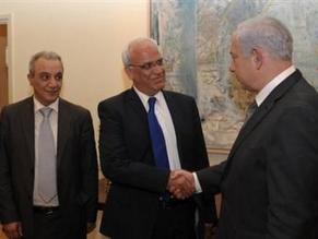 Fayyad didn’t join the Palestinian delegation in meeting with Netanyahu