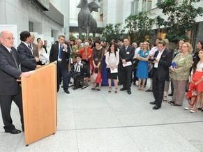 Israeli minister addresses leaders of European Jewish organizations in Brussels