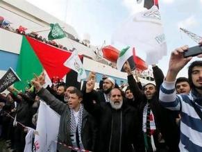 Anti-Israel rally in Istanbul marks second anniversary of flotilla incident