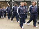 Euro football teams visit Auschwitz on eve of European championship