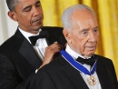 Obama honors Peres -- the &#039;essence&#039; of Israel, but White House again rejects clemency for Jonathan Pollard