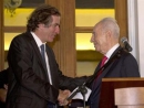 Shimon Peres thanks France for its ‘deep friendship with Israel’ as Gilad Shalit attends annual Bastille Day reception