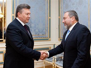 Israeli FM Lieberman on four-day visit to Ukraine