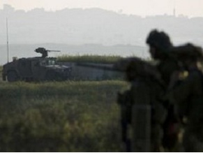 IDF officer hurt near Gaza border, in critical state