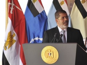 Gilad: There&#039;s no contact with Morsi, and there won&#039;t be