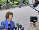 Catherine Ashton: ‘We have to find a way to prevent violent rocket attacks’