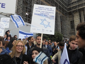 1,500 rally in support of Israel in Brussels, &#039;Part of our heart is always in Israel’