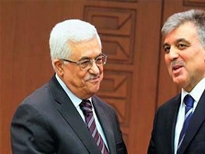 Abbas in Turkey criticizes Mashaal for his statements on Israel