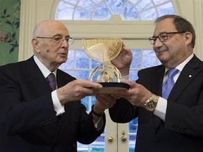 ADL honours Italian President for his ‘uncompromising, unequivocal stand against the evil of anti-Semitism’