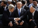 Kerry to Peres in Jerusalem: ‘people believe in the possibility of a two-state solution’