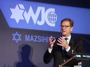 Guido Westerwelle: ‘Anti-Semitism has no place neither in Berlin, nor in Budapest, nor anywhere else in Europe or in the world’