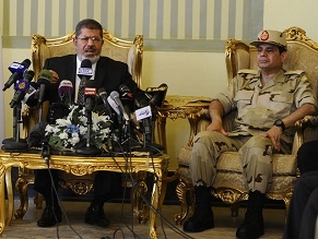 Morsi Rejects Army Ultimatum as Egypt Veers Toward Brink