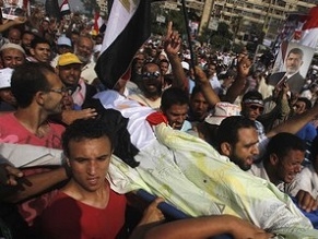 Muslim Brotherhood calls for uprising against Egyptian army after dozens killed