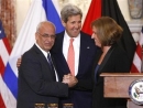 Kerry: Israeli and Palestinian negotiators to meet again in two weeks either in Israel or in the Palestinian territories