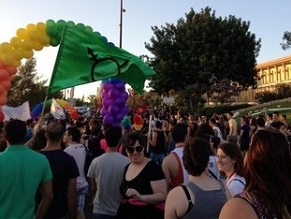 Thousands converge in Jerusalem for annual gay pride parade