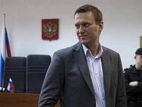 Alexei Navalny, an anti-corruption blogger who raises Jewish fears in Moscow for his anti-Semitic remarks