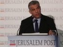 Lapid: Israeli-Palestinian conflict is psychological, not territorial