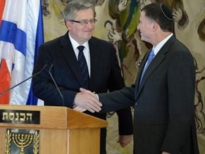 Yuli Edelstein to visiting Polish President: Poland must respect religious freedom