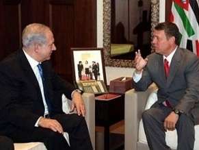 In surprise visit to Amman, Israel’s Prime Minister Benjamin Netanyahu meets with King Abdullah of Jordan