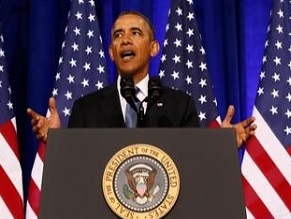 US will not &#039;unilaterally disarm&#039; its spy network, Obama says