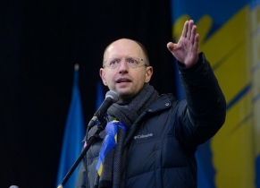 Arseniy Yatsenyuk: The Maidan Does not Accept and Will Not Accept &#039;Black Hundred&#039; Slogans