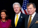 Peres, Clinton remember Edgar Bronfman in NY event