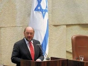 EU’s Schulz’s Knesset address sparks ire of lawmakers from the Jewish Home party