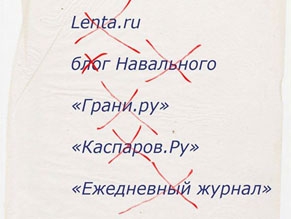 Российские провайдеры заблокировали сайты Грани.ру, Каспаров.ру и ЕЖ.ру