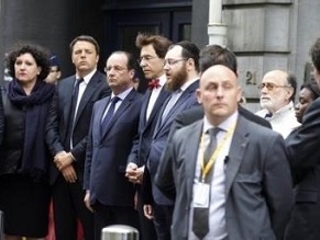 Four EU leaders pay homage to Brussels Jewish Museum shooting victims