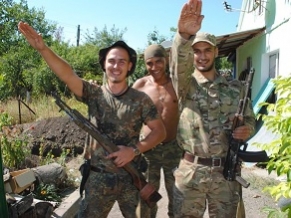 Alleged links to neo-Nazi groups of fighters on both sides of Ukrainian civil war