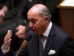 French FM Fabius : France would recognize a Palestinian state if negotiations fail