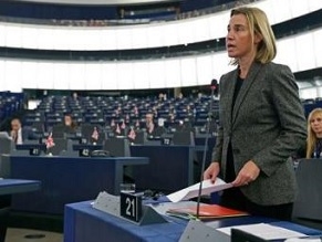 EU foreign policy chief Mogherini in the European Parliament:&#039;The recognition of a Palestinian state is not a goal in itsel