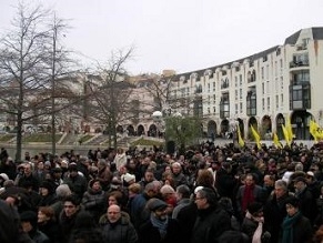 At rally in Creteil, French Minister pledges to make fight against anti-Semitism &#039;a national cause&#039;