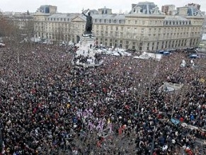 World leaders - including Netanyahu and Abbas - march in Paris against Islamist terror