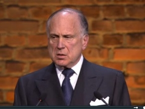 Ronald Lauder urges world leaders to prevent &#039;another Auschwitz&#039;
