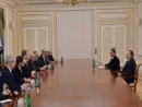 Исполнительный директор АЕК Дэвид Харрис встретился с президентом Азербайджана Ильхамом Алиевым