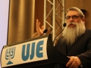 Chief Rabbi calls on separatists to cease fighting as Ukrainian Jewish center hit by rockets