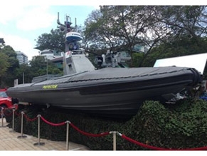 Израильский морской «беспилотник» открыл выставку IMDEX Asia-2015 в Сингапуре